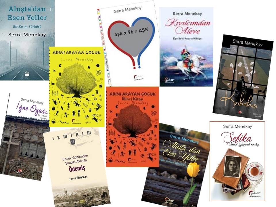 Serra Menekay kitapları