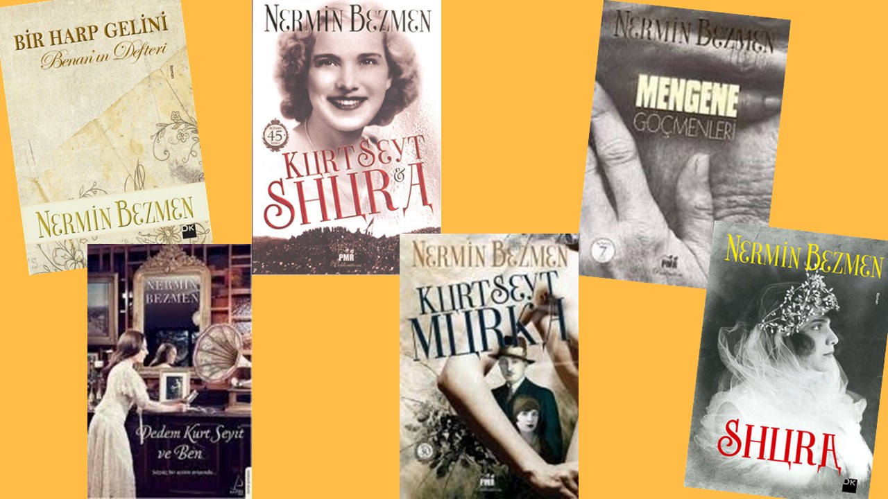 Nermin Bezmen Kitap kapakları 2 