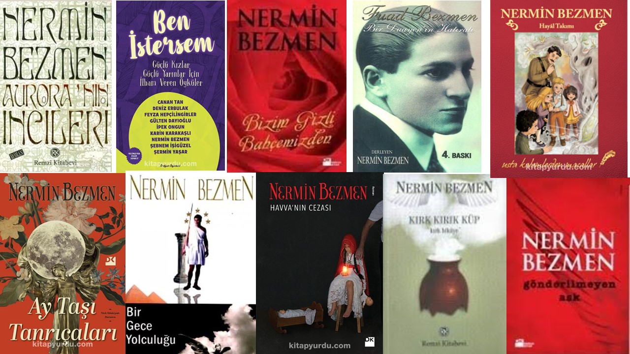 Nermin Bezmen Kitap kapakları 1