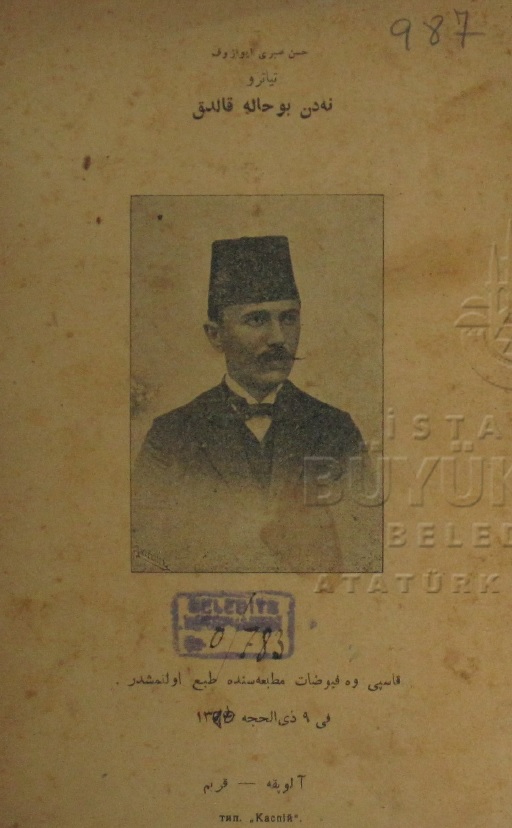 Görsel 3. Alupkada çıqqan Neden Bu Hâle Qaldıq adlı tiyatro eseri