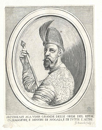 Görsel 2. Yevropa gravüründe Sefergazi Aga 1