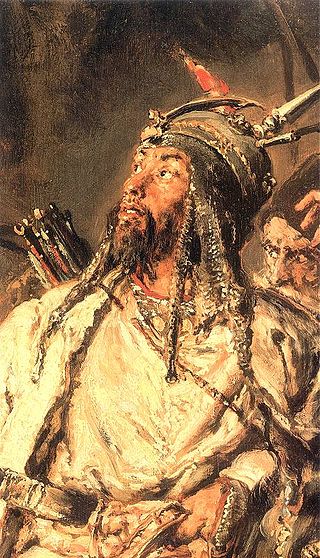Görsel 3. Arğınlardan Toğay Bey 1885 te Jan Matejonıñ tablosunda 1