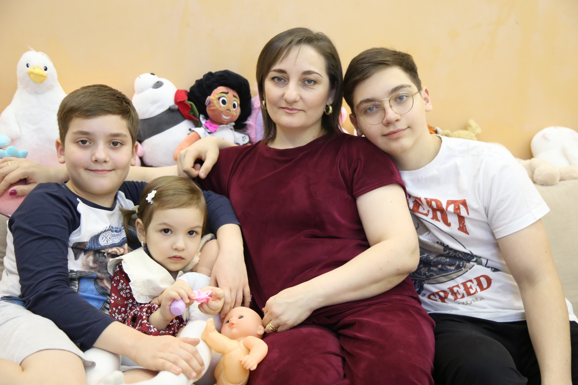 Zarema Bariieva aile